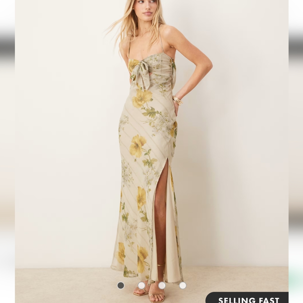 ASOS Floral Maxi Dress